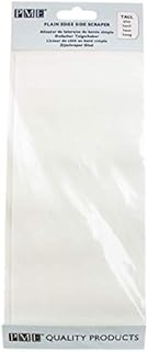 PME PS41 Plain Edge Plastic Side Scraper 8 inches, White