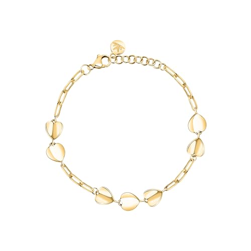 Morellato Ladies Steel Bracelet Sequins Heart Collection SAWW03, Alloy Steel