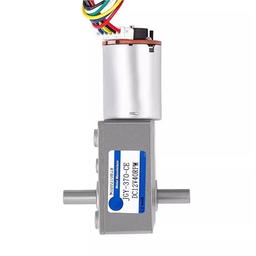 Moteur à engrenage à vis sans fin DC 6V 23rpm à arbre unique