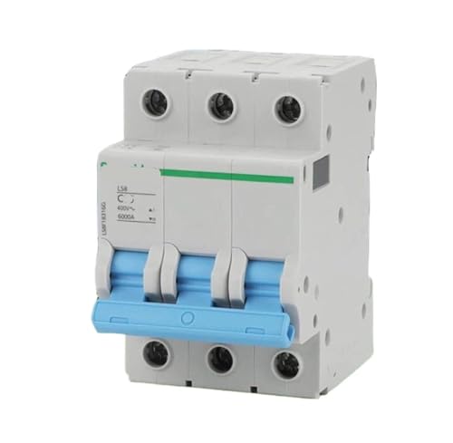 Disjoncteur LS8 3P interrupteur pneumatique C10A C16A 20A 25A 32A C40A C63A 25 V