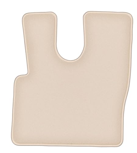 Tapis de voiture en velours beige haut de gamme pour DAF XF 106