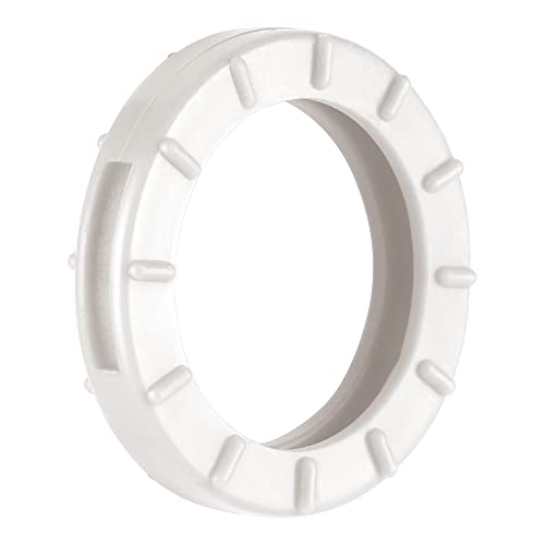 van den Heuvel | 10 Kunststoff Schlüsselkennringe in Weiß |