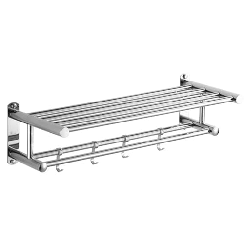 Lbvzxkad Toallero de Baño de Acero Inoxidable, Almacenamiento y Organización, Toallero de Pared, Estante de Pared