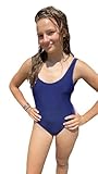 Haute Pression Mädchen Flamant C03 T14a Badeanzug, Marine, 14-16 Jahre