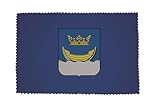 U24 Brillenputztuch Helsinki Fahne Flagge Glasreinigungstuch Microfasertuch