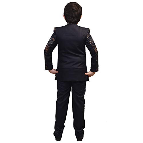 Image of Zolario Clothing Set, Indo Western Dress for Kids Boys, Jacket and Pant Set, Ideal for Wedding, Birthday and Party.