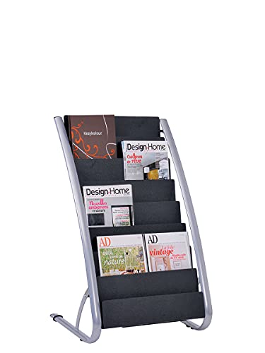 Preisvergleich Produktbild ALBA Präsenter, Grau, 8 Fächer