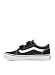 Vans Kids Old Skool V Black/True White Skate Shoe 3 Kids US