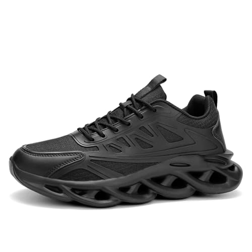 Image of Men's Road-Running-Shoes Walking Fashion Athletic Sneakers Working Gym Comfort Lightweight Mesh Soft Sole Shoes