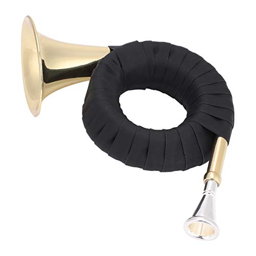 Mini Jagdhorn Qualität Pu Garantiert Reinton Leichtes Qualitäts Messing Bb Jagdhorn für Lernende Spieler Musiker Musikliebhaber