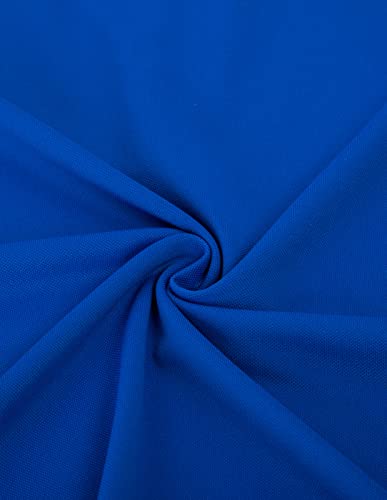 Women's Dry Fit Golf Polo Plus Size Zipper Moisture Wicking Tennis Shirt Fashionable Collared Polo Shirts Blue 20W #TOP3