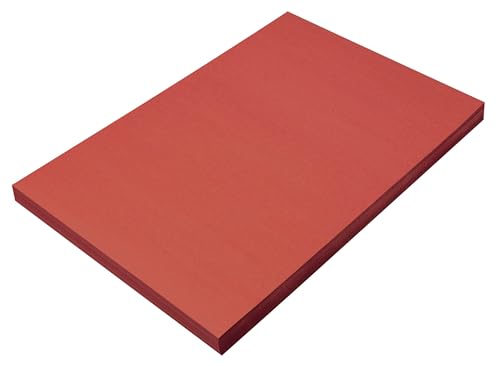 Papier de construction rouge Pacon SunWorks 30,5x45,7cm, fournitures loisirs créatifs