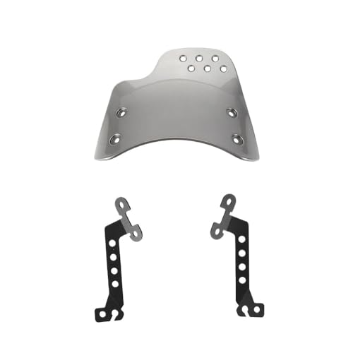 Protection contre le vent moto universelle : pare-brise avant et flyscreen