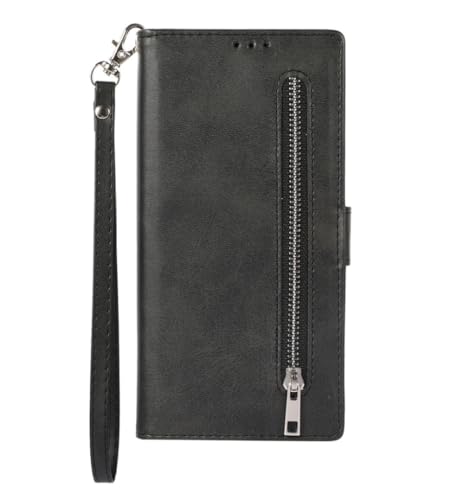 Coque Xiaomi Poco F3 portefeuille cuir et étui zippé Redmi Note 10