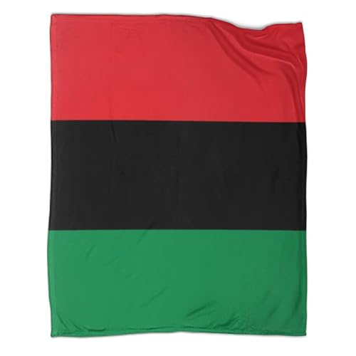 Couverture drapeau africain 3D jeté de canapé microfibre 150x200cm