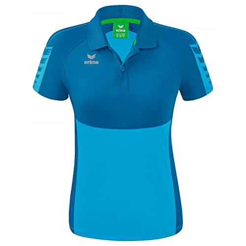 Polo de mujer Erima Six Wings, camiseta deportiva transpirable