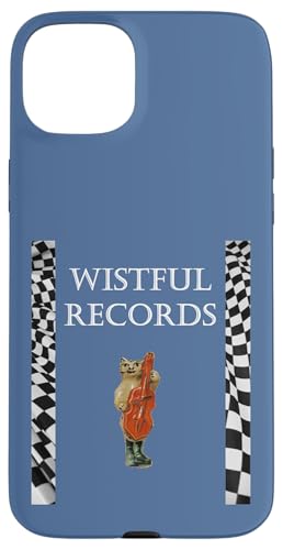 Wistful Records Label ���S �L���b�g�u�[�c �o�X �X�}�z�P�[�X iPhone 15 Plus �p