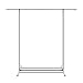 FACAIA Estantes de Secado Estante de Ropa, tendedero de Puerta Ajustable Estante de Ropa Estable de Acero Inoxidable Extensible Secado para balcón Interior (Color: 150~240cm)