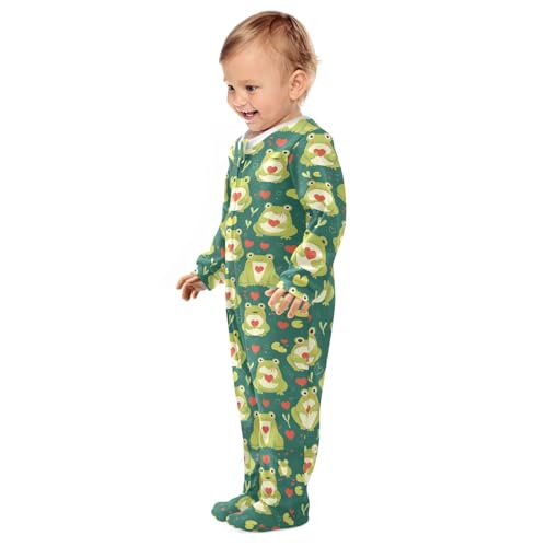 Flowers Pink Cute White Ducks Baby One-Piece Footies Long Sleeve Rompers Pajamas Zip Front Pjs for Boys Girls kids 3M4