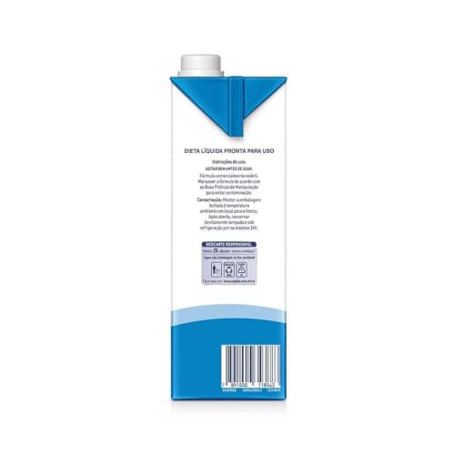 Isosource 1.5 Nutrição enteral e oral 1 Litro - caixa com 6 Litros