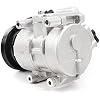 Air Conditioner AC Compressor with Clutch For Kia Rio & Kia Rio5 2006 2007 2008 2009 2010 2011 1.6L Direct Replacement,Match Original Car Part