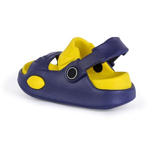 Image of GIMME ! Summer Comfort Unisex Sports Sandals, Navy and Royal Blue, Adjustable Straps, Non-Slip Footbed, Beach Walking Casual Wear 7100
