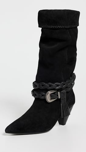 Free People Women's Bridget Belt Slouch Boots Western2