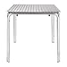 Produktbild Bolero U505 Stapeltisch, Edelstahl, quadratisch, 700 mm x 700 mm, Silber