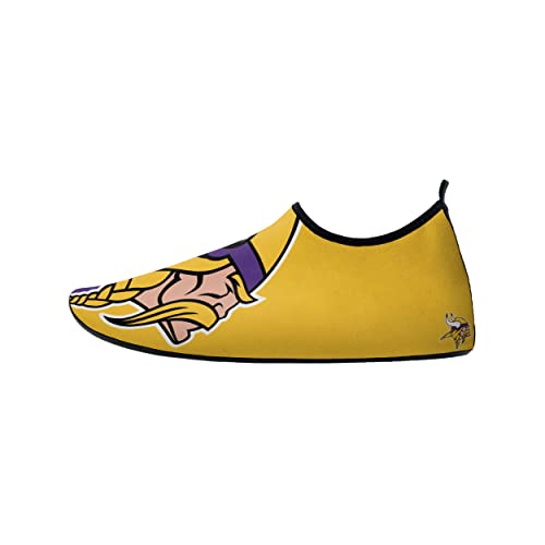 Image of FOCO NFL Mens Nflteam Logo Barefoot Beach Pool Quick-Dry Aqua Yoga Water Shoes