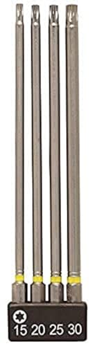 Connex COXT973291 Bitsatz, 4-teilig, 150 mm, TX