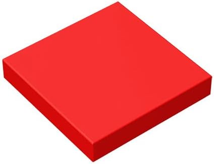 Classic Bricks Tile 2 x 2 100 piezas, compatible con Lego Parts 3068, Creative Play Set - 100% compatible con Lego y todas las principales marcas de