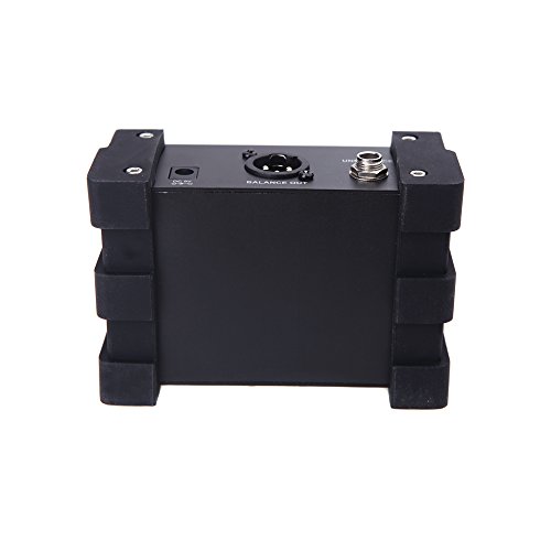 Tempaky NUX PDI-1G Guitarra Injeção Direta Phantom Power Box Mixer de Áudio Para Out