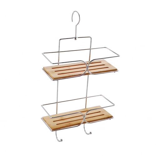 MSV Duschablage zum Hängen – praktisches Duschregal ohne Bohren zu...