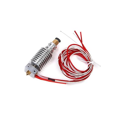 Gatuida Printer Nozzles Kit Nozzle for j Head Filament Metal Heating Random Color