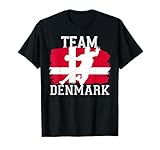 Handball Dänemark Tshirt Denmark Handballfan