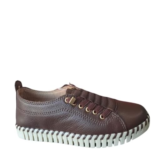 Tênis Feminino Casual Couro 25 Bottero - Marrom/Café