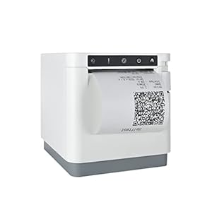 Label Printer Thermische ontvangstprinter 58mm Wit Bluetooth WIFI-poortprinter Hoge snelheid afdrukken for thermische printer