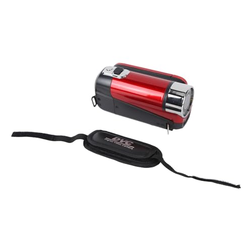 Image of Yoidesu Camcorder, 1080P 16MP DV USB Built In Camera Vlogging Camera Recorder, 2.7in TFT 270 Degree Rotating 16X Digital Zoom Youtube Camera for Teens Students Boys Girls (Red),16 Megapixels
