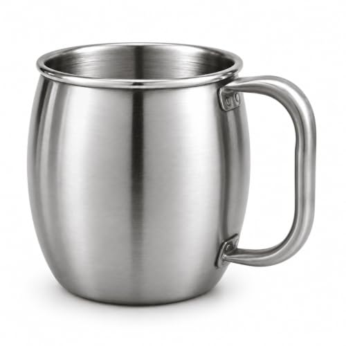 Image of Stainless Steel Chug Mug 500ml | Premium 304 Food Grade Steel | Unbreakable, Rust-Proof | for Milk, Coffee, Beer, Cocktails | Home, Office & Outdoors