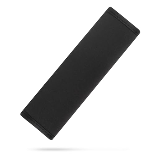 Image of YR Seat Belt Cover for Kids, Soft Comfort Seat Belt Cushion for Children, Cute Cartoon Pattern Car Seat Belt Pads Cover for Girls and Boys, 1 Pack (Black)