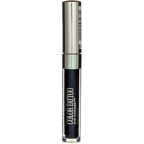 Maybelline New York Color Tattoo Eye Chrome Eyeshadow, Gunmetal, 0.11 fl. oz.