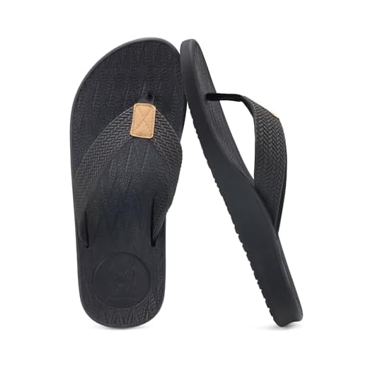 KuaiLu Flip Flops Herr Läder Strandsandaler Sommar Bekväm Breda Fötter Bad Skor Yoga Skum Sportsandaler Strand Bassäng Badskor Halkfri Gummi Sula Sandaler
