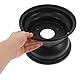 OUNONA 16X8-7 Zoll 3-Loch Motorrad Radnabe FüR 50-125Cc Atv Quad-Bike Robuste Stahlfelge Offroad-Ersatz in Schwarz Einfache Montage