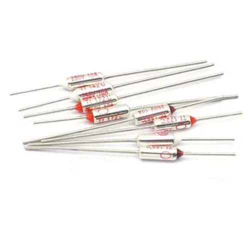 Fusible thermique 216°C RY 10A protection surchauffe pour électroménager et radiateur électrique