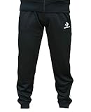 Converse Herren Trainingshose Star Chevron, schwarz/weiß, L, 10007592-001