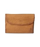 Frye Nora Portefeuille noué pour Femme, Beige, One Size, Nora Petit Portefeuille noué