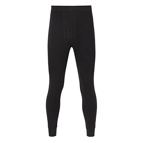 Collant Thermique Homme Pantalon Thermique Hiver sous Vetement Legging Polaire Chaud Chauffant Caleçon Long Bas Thermiques Pantalon de Ski Sport Legging de Base Homme pour Printemps Élastique Unie
