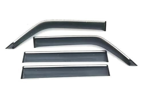 Déflecteur vitre voiture pour Mitsubishi Pajero V31 V32 V33 bulle élargie