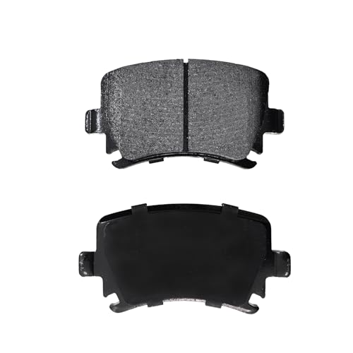Image of Brake Pads Fit for 05-09 Audi A4 (Quattro), 06-11 A6, 05-09 A6 Quattro | D1111 D1108 Front Rear for 2005-2009 Audi A4, 2005-2009 Audi A4 Quattro, 2006-2011 Audi A6, 2005-2009 Audi A6 Quattro