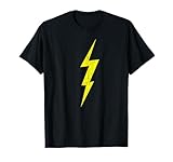 Lightning Bolt Electrical Storm Graphic Icon T-Shirt